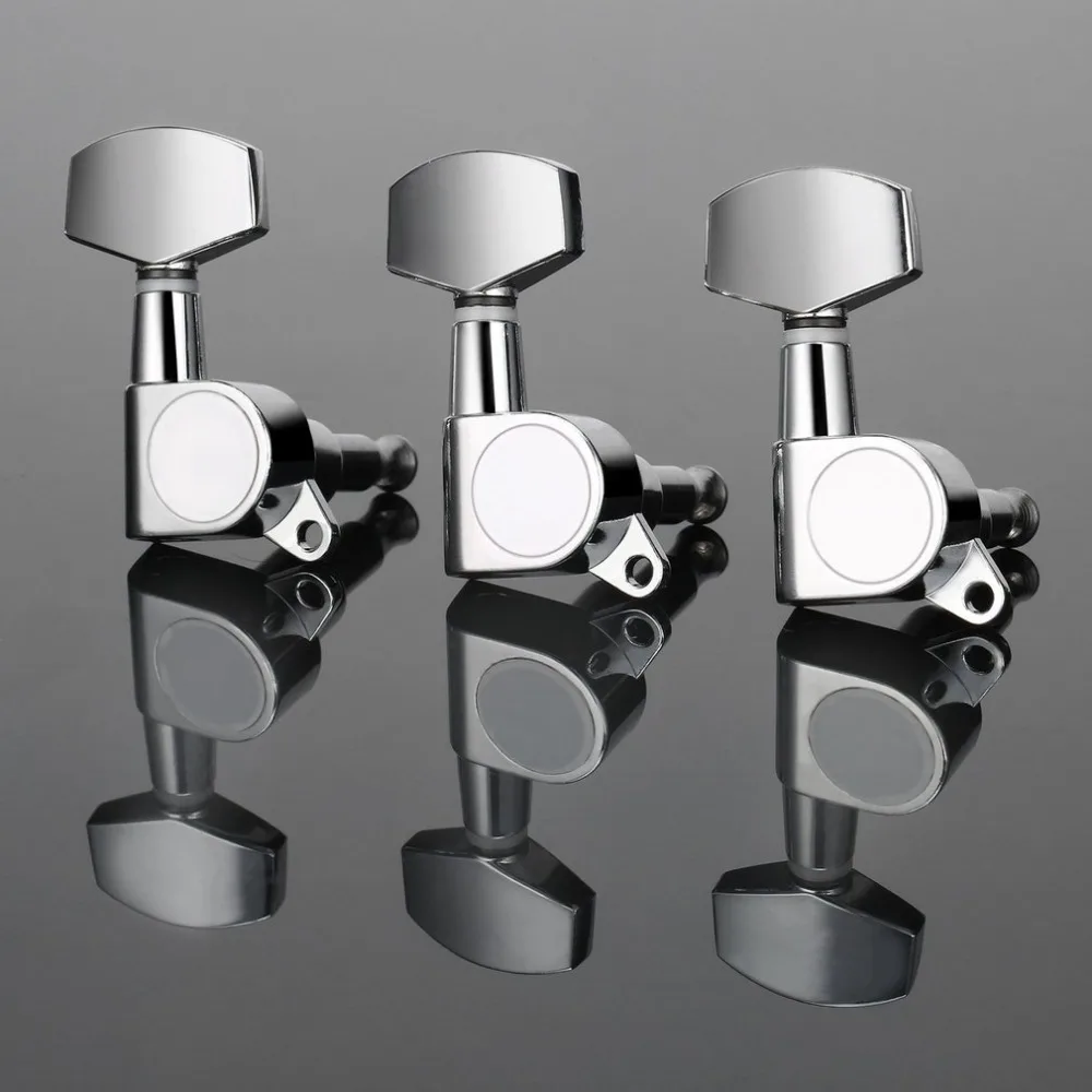 Buy 3L3R Chrome Inline Guitar String Tuning Pegs