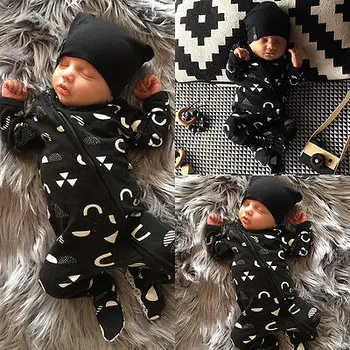 

New Fashion Toddler Newborn Infant Baby Boys Girls Jumpsuit Romper Outfits Clothes 0-18M