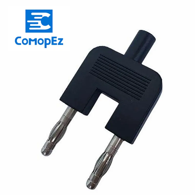

50Pcs 4MM Pure Copper Double Row Banana Short Circuit Plug Speaker Plugs Adapter Audio Plug Lantern Cross Connector