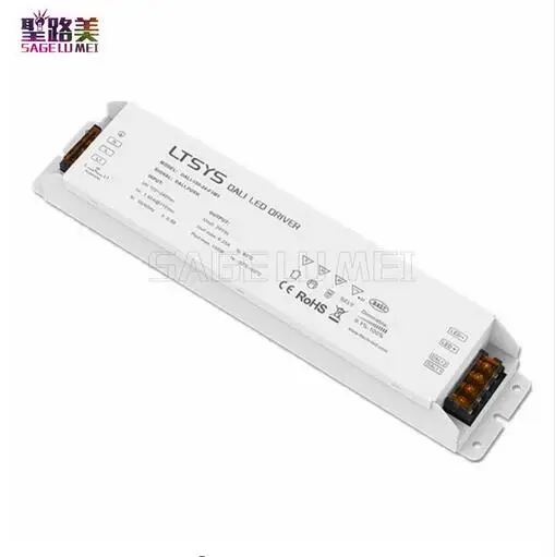 

LTECH 150W 24VDC CV DALI Driver DALI-150-24-F1M1 AC100-240V input DC24V 6.25A 150W output DALI Push Dim DALI Led Dimming Driver