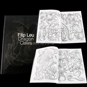 

Newest Dragon Claws Tattoo Designs by Filip Leu Tattoo Book Body Art Design Pattern Template Free Shipping-B5