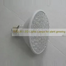 Крытый 3.8 Вт 80 LED растениеводства лампы офисные красный и синий светодиод цветущие гидропоники Hydro Light растет лампа