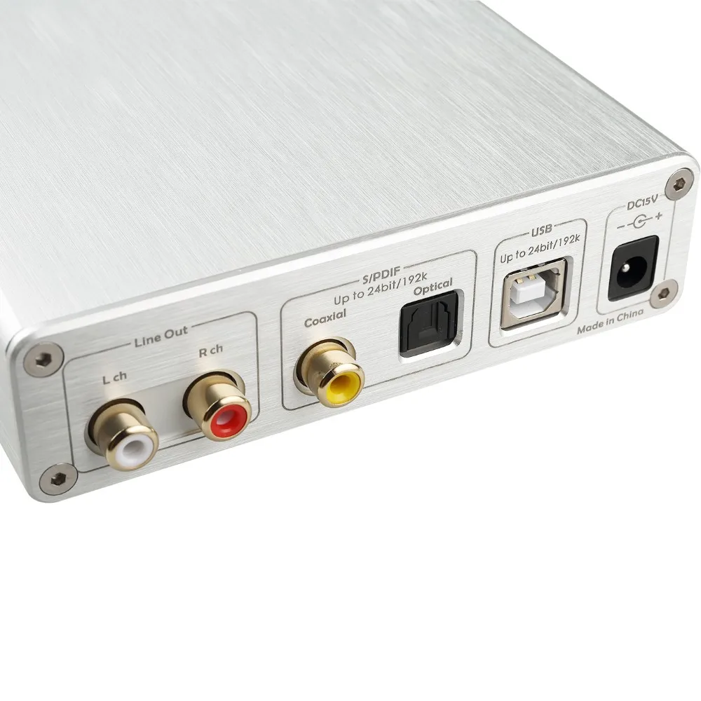  Nuevo decodificador de Audio D30 DSD USB DAC Coaxial fibra óptica XMOS CS4398 24Bit 192KHz amplific