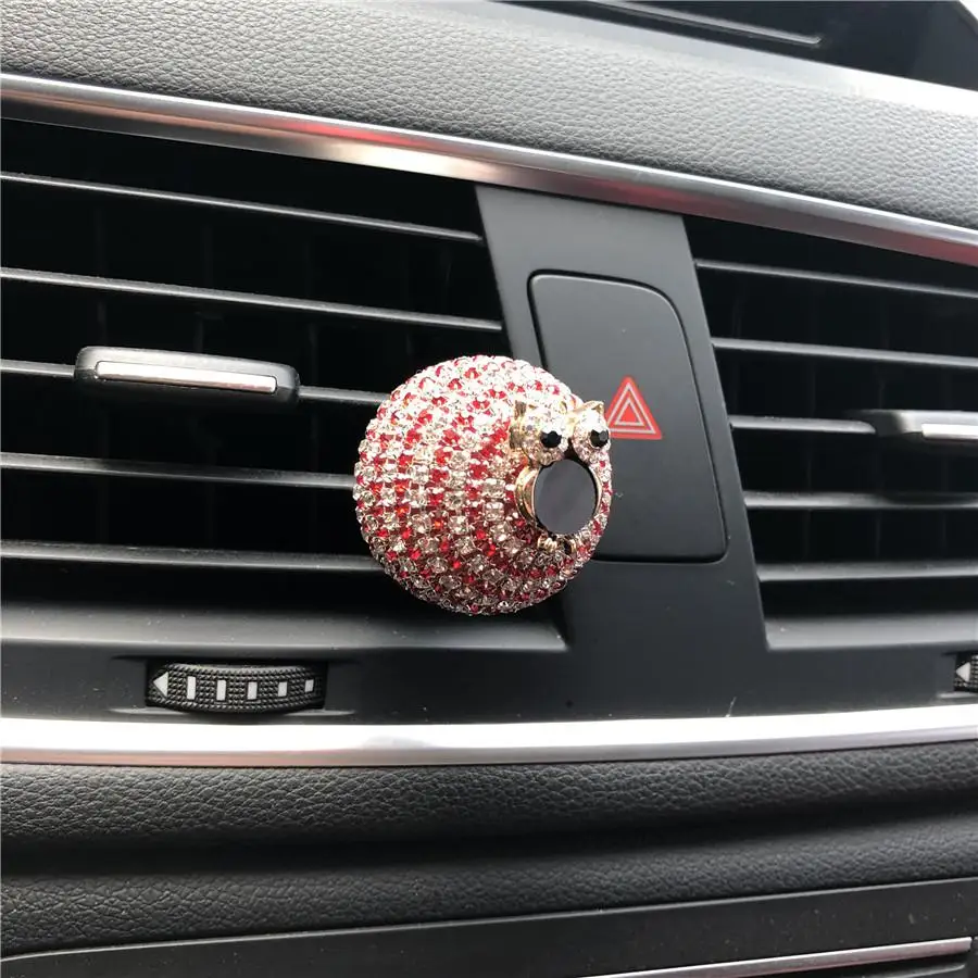 Изысканная Корона модели мяча декоративные духи для автомобиля красивые леденцы дамские духи прозрачные воздушные украшения - Название цвета: E