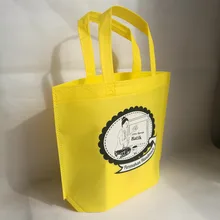 500 шт./партия, горячая Распродажа, многоразовая Нетканая тканевая сумка-шоппер, перерабатываемая Сумка-тоут для одежды, купальники для рождественской вечеринки