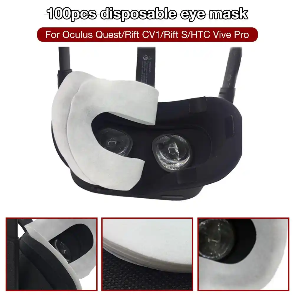 vr mask 100pcs disposable face cover mask vr mask 100pcs disposable face cover mask
