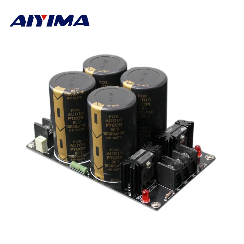 AIYIMA Amplifier Rectifier Power board Amplifier Protect board Power supply Board Filter Power Supply Board 10000uf 80V