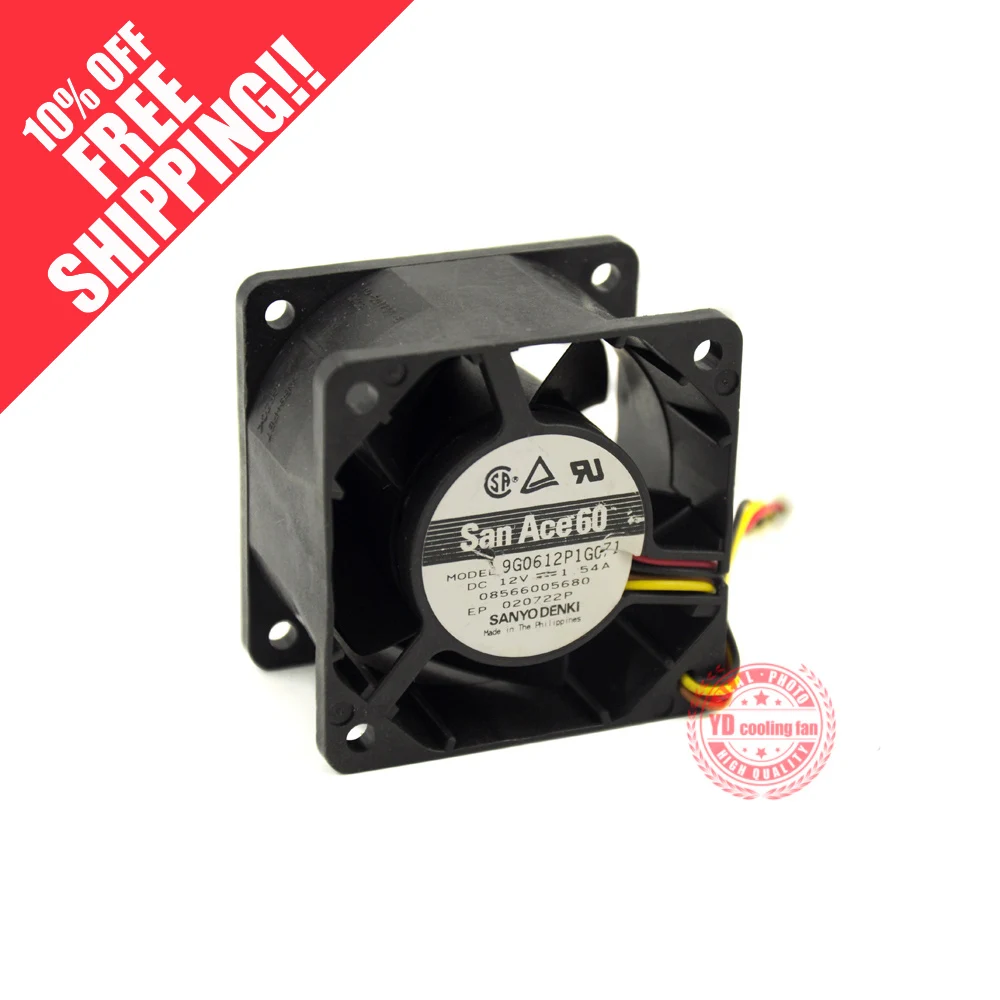Новинка для SANYO SAN ACE 9G0612P1G071 6038 12V 1.54A Вентилятор охлаждения | Компьютеры и офис