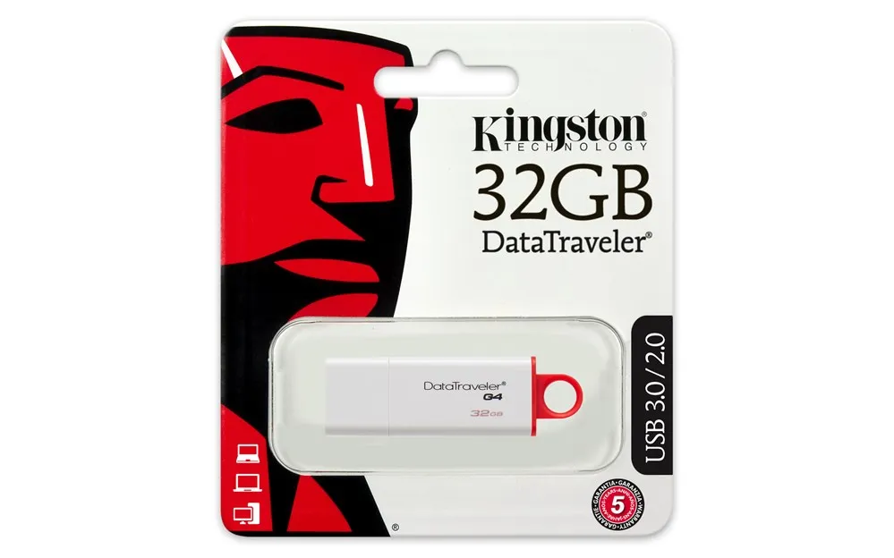 Kingston DTIG4/32 GB жесткий диск путешественник G4 USB 3 1 Gen (USB 0) флеш накопитель 32 Rojo/Blanco|USB