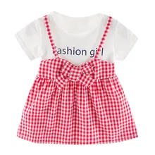 Летние платья для маленьких девочек с лоскутным принтом, вечерние платья принцессы, одежда, платье для подростков, vestido