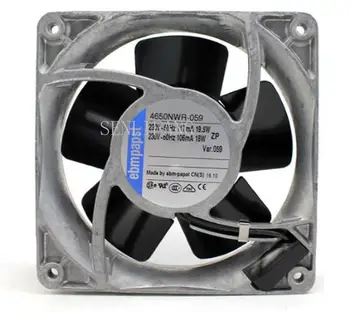 

Free shipping 4650NWR-059 AC 230V 0.117A 0.106A 19.5W 18W 120x120x38mm Server Square Fan