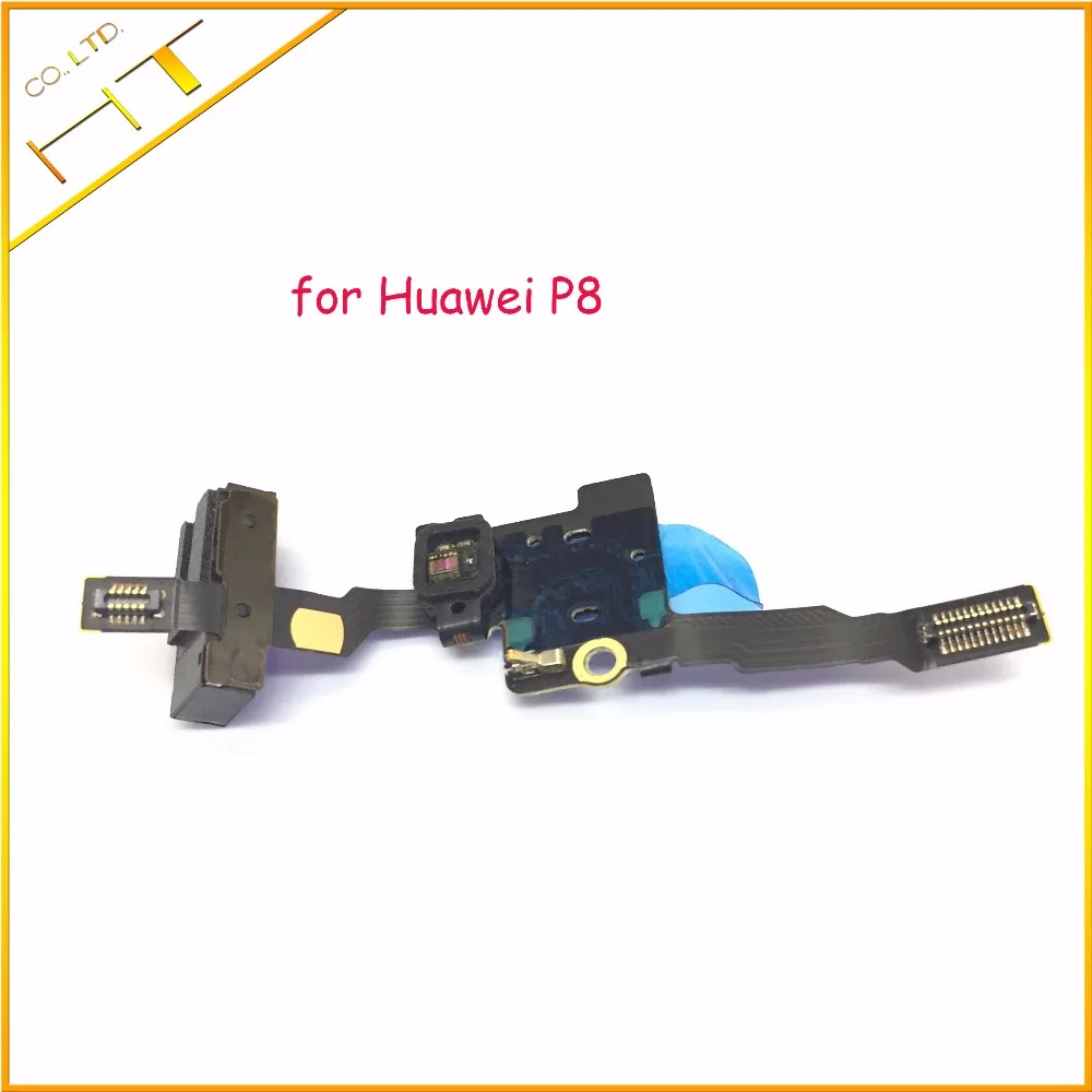 10pcs New Replacement For Huawei Ascend P8 P8 MAX Headphone Audio Jack Flex Light Proximity Sensor Cable