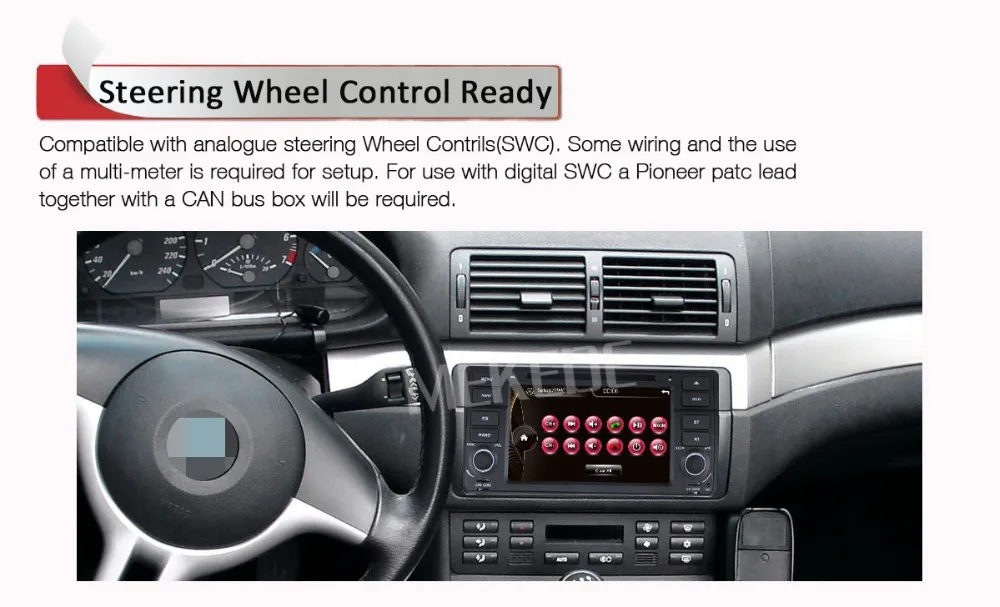 Sale MEKEDE European warehouse 1 Din HD Car DVD Player for BMW E46 M3 318 320 With GPS BT Radio RDS USB Steering wheel Canbus 29 Sale MEKEDE European warehouse 1 Din HD Car DVD Player for BMW E46 M3 318 320 With GPS BT Radio RDS USB Steering wheel Canbus 29
