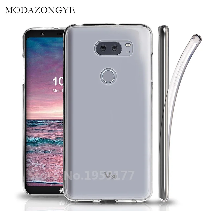 MODAZONGYE Soft Transparent Case For LG V30 Case Cover