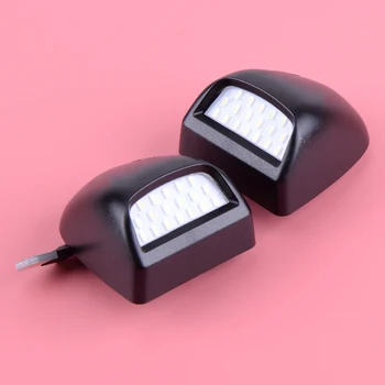 

2pcs Rear LED Number License Plate Light Lamp Assembly Fit For Chevy Avalanche 1500 Silverado 1500 Cadillac Escalade