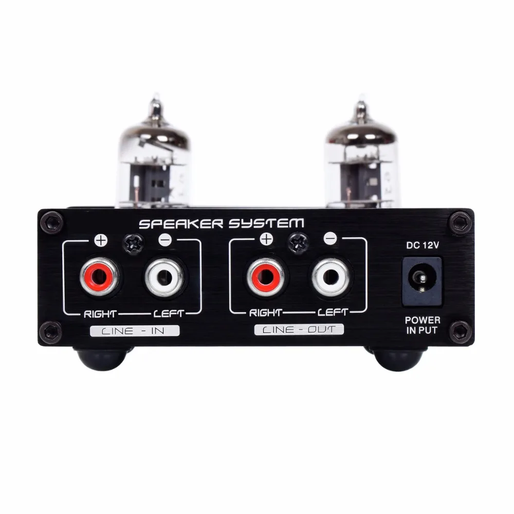 Ламповый усилитель kebidumei цифровой Hi Fi ламповый DC12V система колонок Buffer 6J1