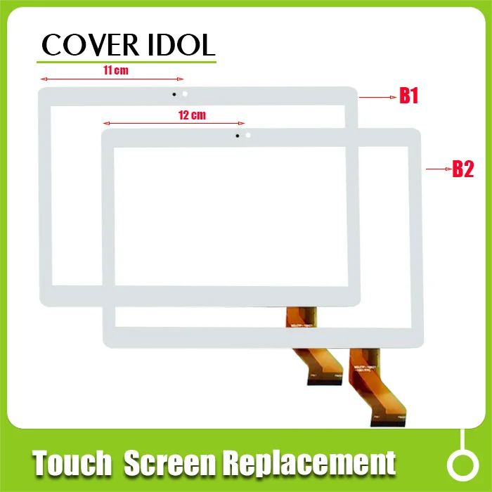 

New touch screen For 10.1" inch YUNTAB K107 3G+WiFi Touch panel Digitizer Glass Sensor Replacement