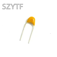 100 шт./пакет 5,08 мм булавки 104 100NF с алюминиевой крышкой, 50В 20% монолитный конденсатор с алюминиевой крышкой