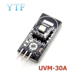 Новый UVM-30A УФ-датчик обнаружения ультрафиолетового излучения модуль 3-5V для Arduino