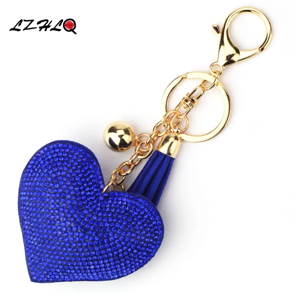 Buy LZHLQ Brand Key Chain Ring 2017 Fashion Crystal