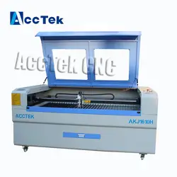 ACCTEK высокое качество ЧПУ co2 лазерной резки или резьба машины AKJ1610H для неметаллических и металлических