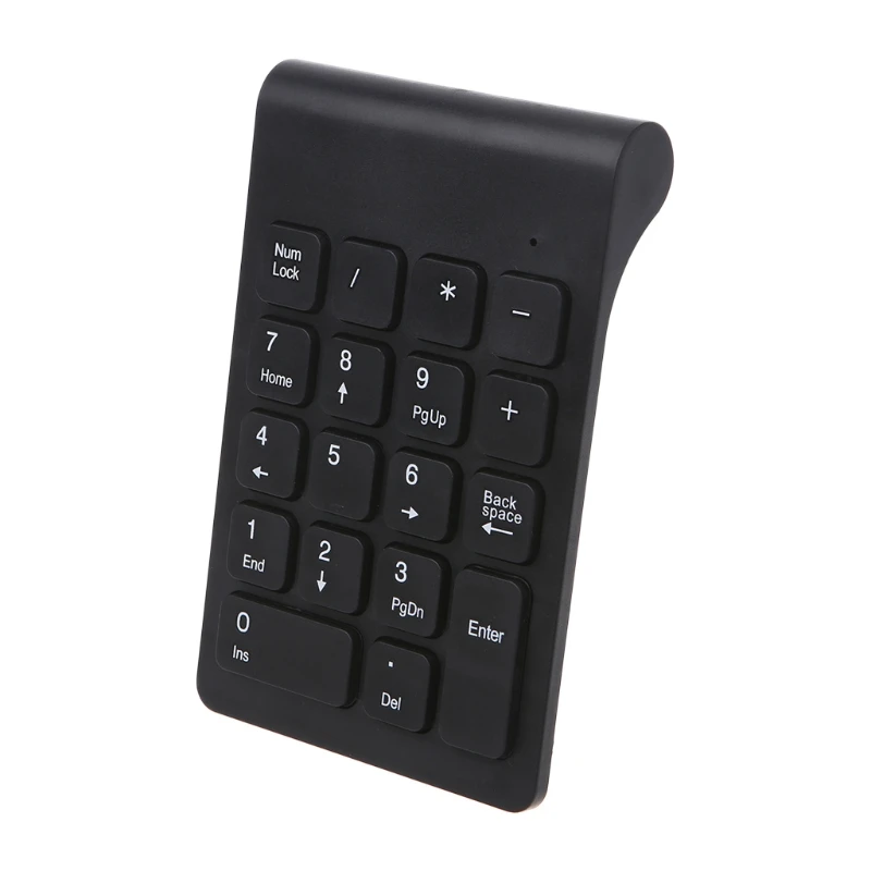 NoEnName_Null портативная 2 4G беспроводная цифровая клавиатура с номером USB Pad 18 клавиш