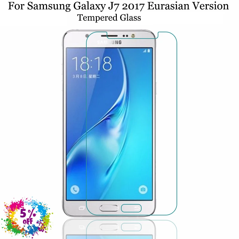 Для samsung Galaxy J7 Стекло samsung J7 стекло закаленное стекло J730 J730f Sm-j730f J7 Pro EU Защитная пленка для экрана