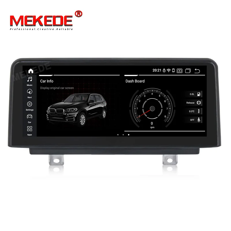 MEKEDE Qualcomm 8 core Android 9,0 автомобильный dvd-плеер мультимедийный плеер для BMW F30/F31/F34/F20/F21/F32 4G ram 64G rom wifi BT GPS