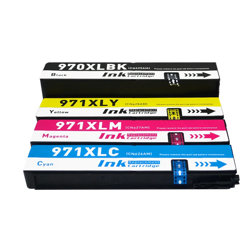 Картридж для HP 970XL 971XL 970 совместимый с Officejet Pro X451dn X451dw X551 X576dw X476dw X476dn 4
