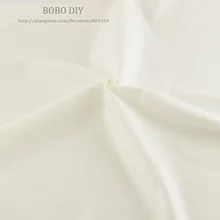 1 метр бежевая хлопковая саржевая ткань для детской одежды Детские постельные принадлежности лоскутное шитье кукла Тильда метр 160 см x 100 см