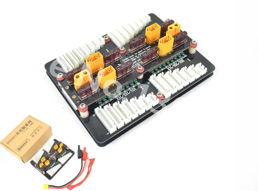 New XT60 Li-po Battery Charging Adaptor Board PL8 PL6 MPA For 2-8S PL6/0720I/1420I/X6/B6 Charger | Игрушки и хобби