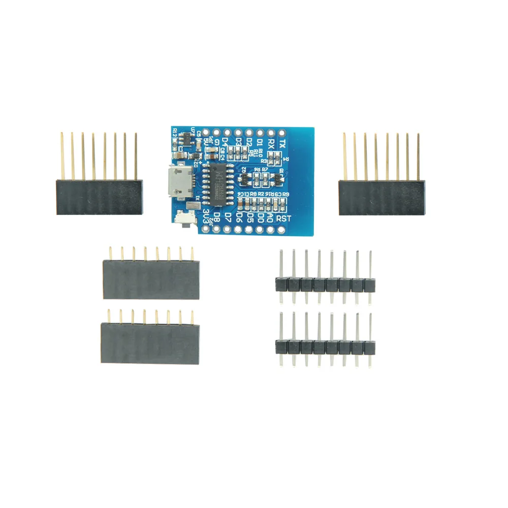 ESP8266 ESP12 ESP-12 WeMos D1 мини-модуль Wemos D1 Мини Wi-Fi развитию Micro USB 3,3 В на основе ESP-8266EX 11 цифровой Pin