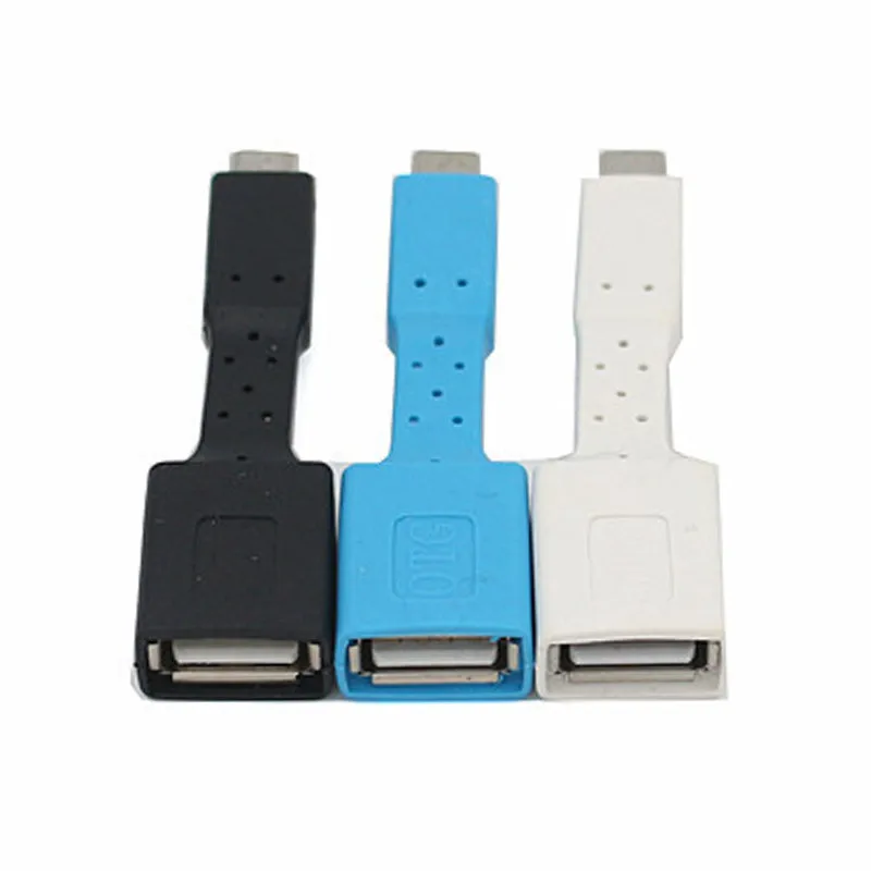 Легкий портативный удобный Micro USB Мужской к USB 3,0 Женский конвертер OTG разъем для передачи данных совместимый для телефона Android