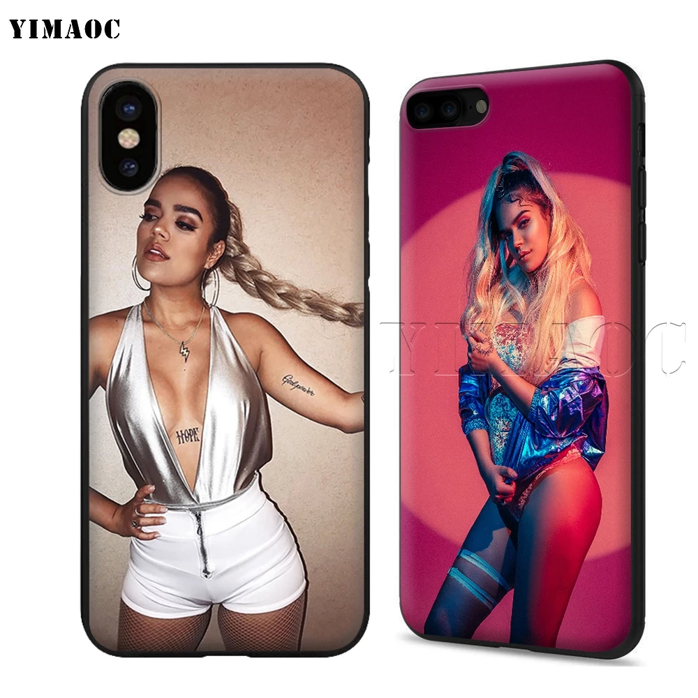 YIMAOC Karol G мягкий чехол для Apple iPhone SE 2020 5 5s 6 6s 7 8 Plus XR X Xs 11 12 Pro Max mini|Бамперы| |
