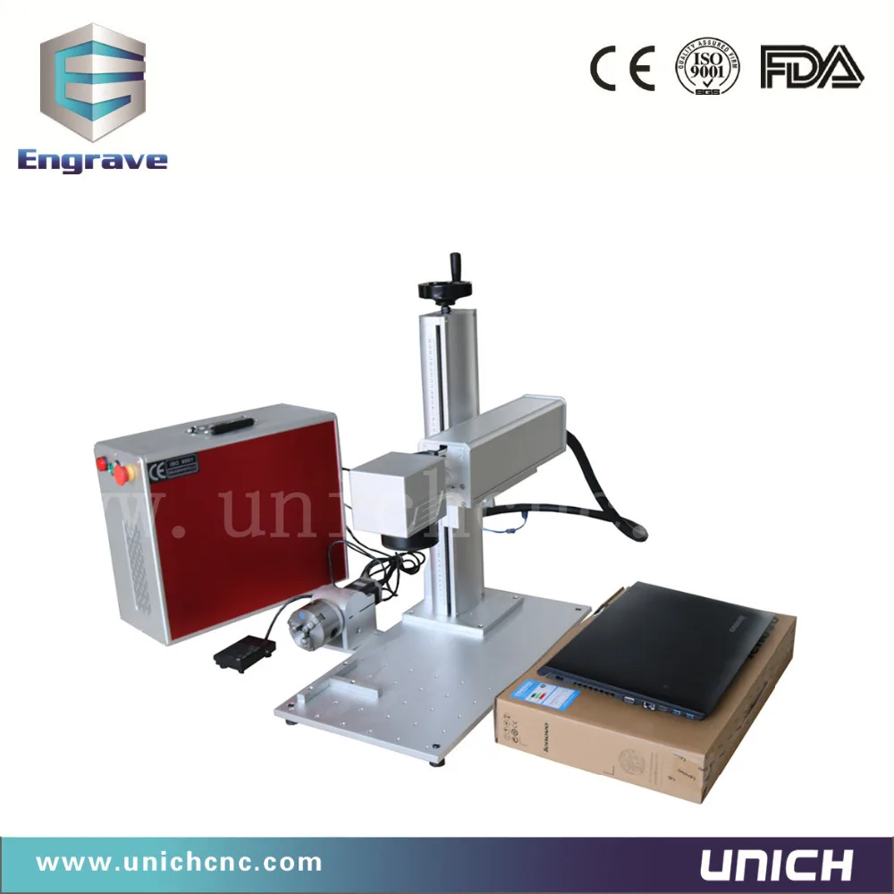 

Professional stainless steel aluminum nameplate engraving machine laser marking machine