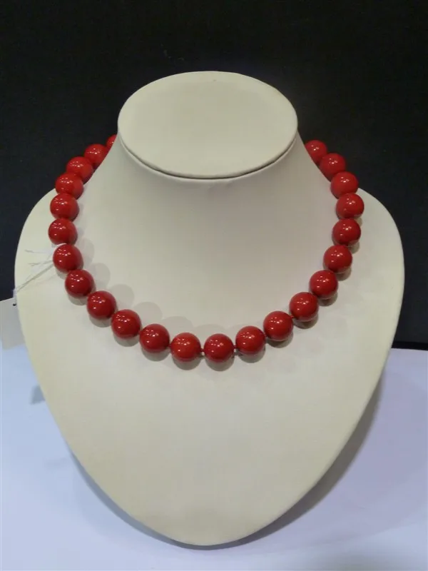 

Tremendous Big Sweater chain white blue black 14mm Green South Sea Shell Pearl Necklace Women Fashion Silver jewelry Wonderful