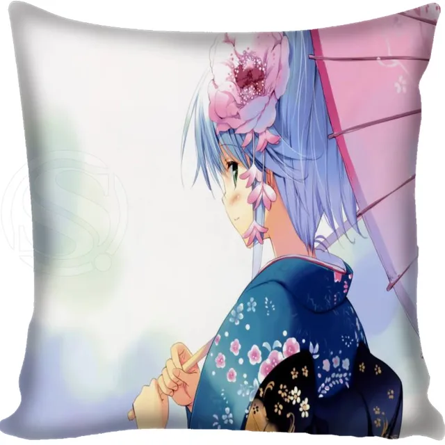 Buy Custom Decorative Pillowcase anime beautiful girl