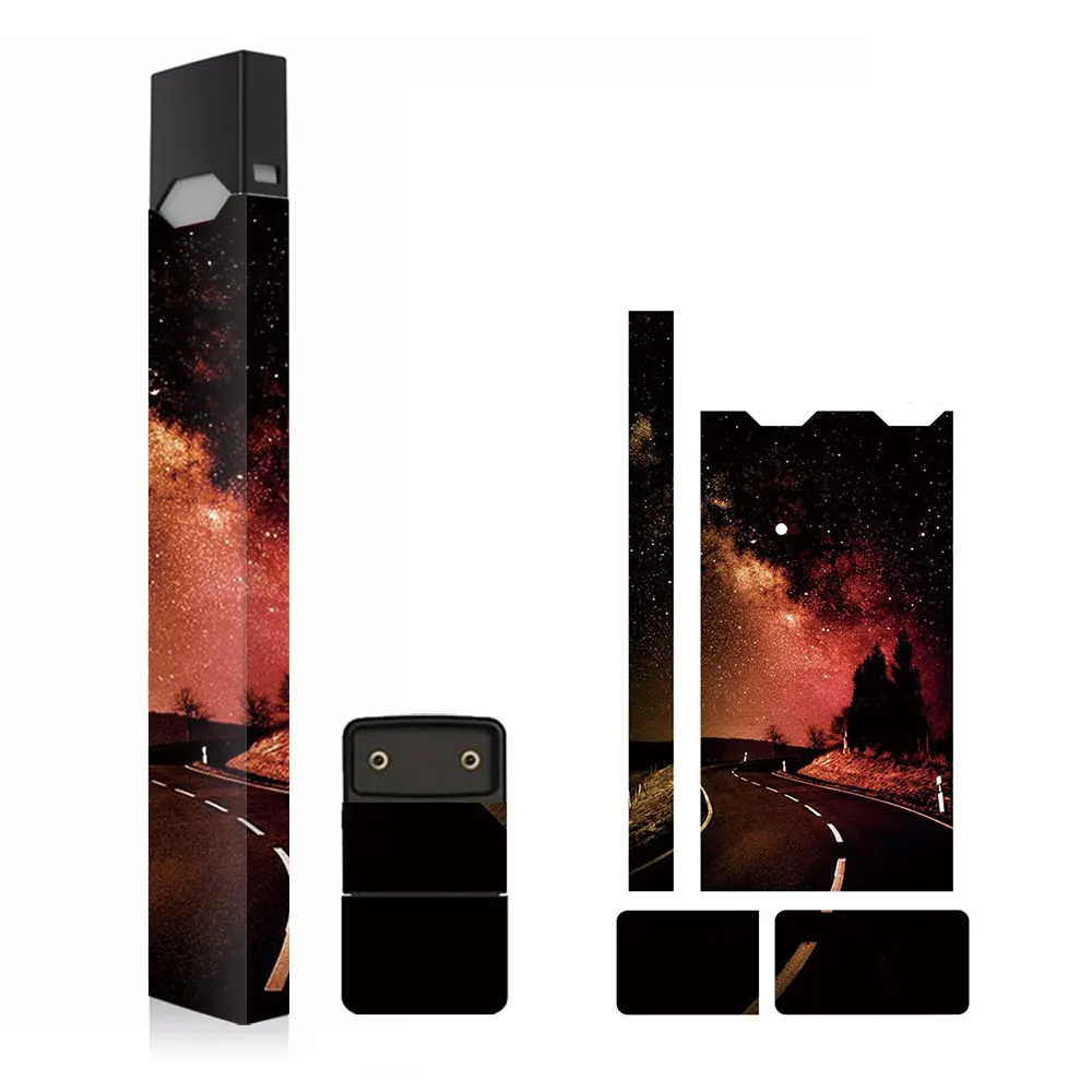 SHIODOKI 2 Pack Juul Skin Decal для Pax JUUL 2.5D технология ультра тонкая защитная наклейка для JUUL Wraps Cases-пейзаж - Цвет: FJ0002