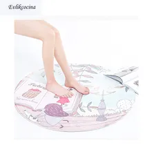 Девушки читать книги круглый ковер детский игровой Коврик Нескользящие ребенка ползать многофункциональный игровой Tapetes Para Casa Tapis салон