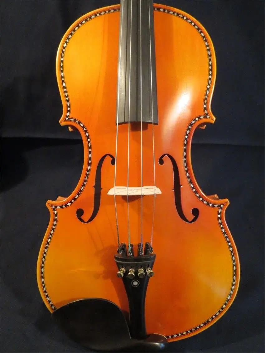 Solid wood SONG excellent Maestro viola 16 1/2" inlay shell purfling #12465