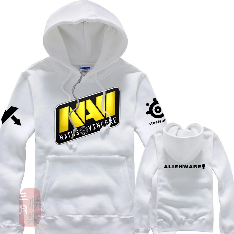 Navi Толстовка Dota 2 Natus Vincere heroes с длинным рукавом Dota2 heros Alienware принтом Gamer Бесплатная