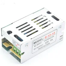12 v вольт адаптер питания преобразования 12V 1A 2A 3A для светодиодной ленты переменного тока 110 V-265 V 1 Amp-60 Amp блок питания зарядное устройство