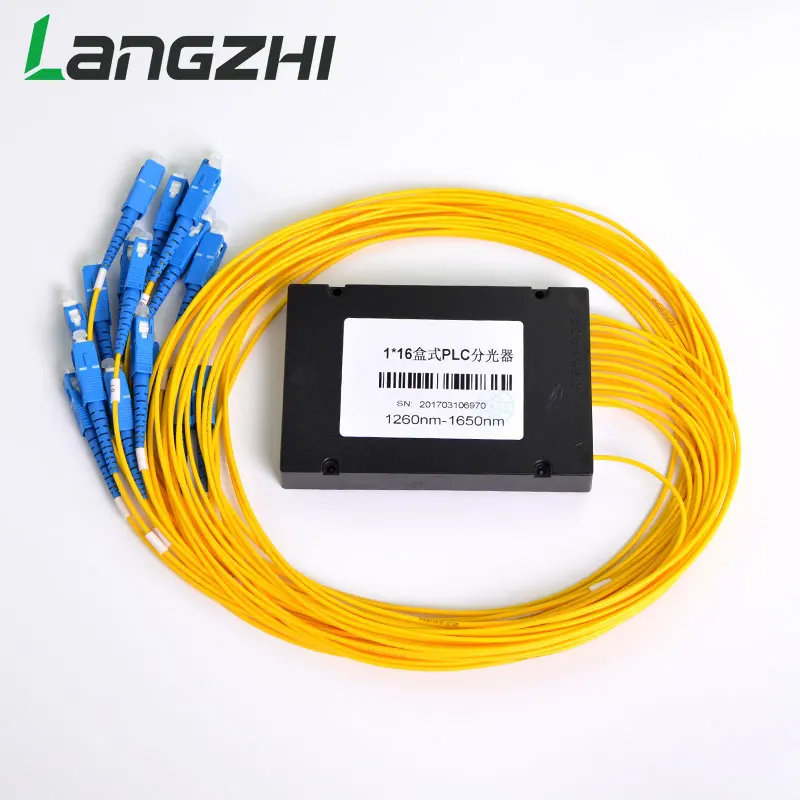 

LANGZHI 1x16 PLC Fiber Optical Cble Splitter Box Type 1x16 Cassette Fiber Cable Branching Device Wholesale Price