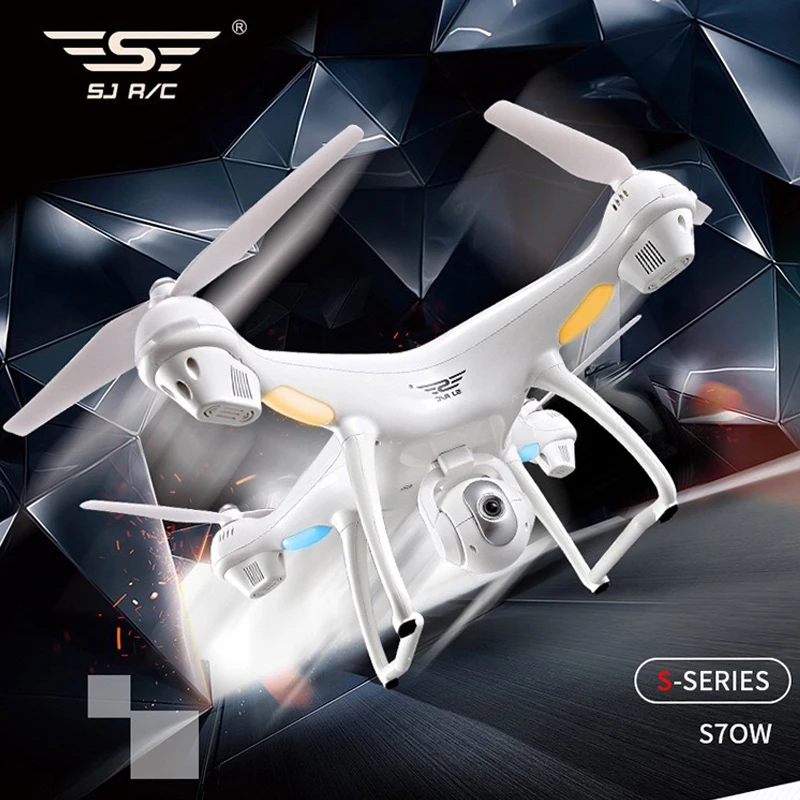 Радиоуправляемый Дрон Teeggi S70W с регулируемой камерой FPV 1080P HD gps Профессиональный Квадрокоптер Вертолет VS X8 Pro X8Pro