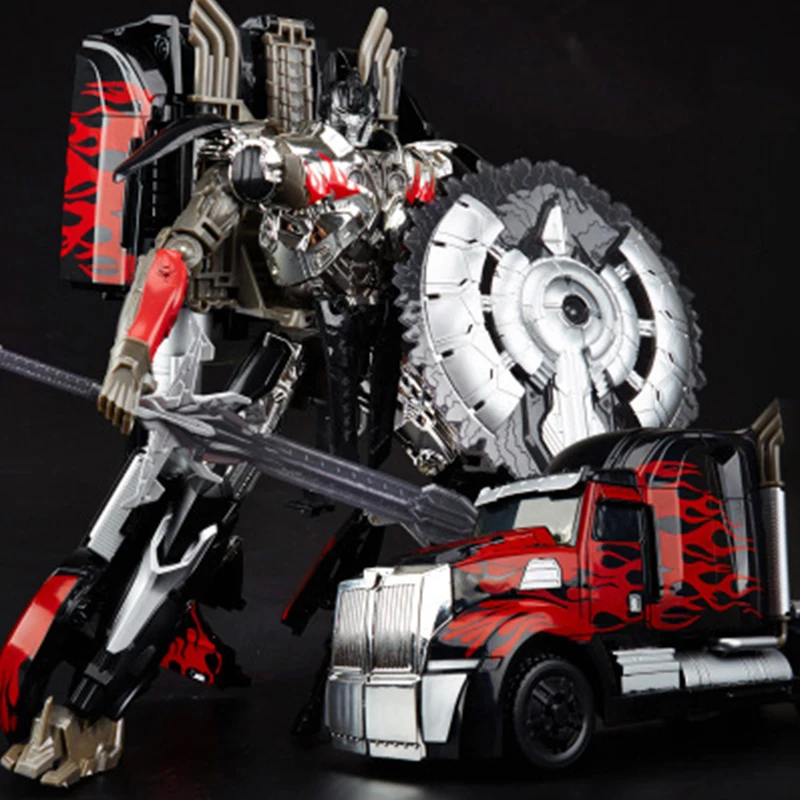 

WeiJiang Dark Black OP Transformation Commander Alloy Limited Collection Leader Oversized Robot Action Figure Toys for Children