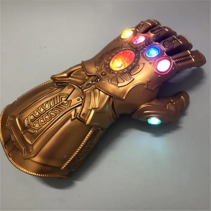 Детская маска Таноса с подсветкой бесконечность Мстители: Endgame для взрослых