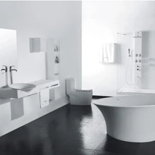 CUPC утвержден 1500X680 мм HOLA круглый камень твердая поверхность ванны Искусственная каменная Ванна WD013