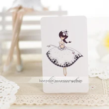 Заказной Печатный модный ярлык/бирка одежды картона hangtag матовая или глянцевая ламинирование DH5006