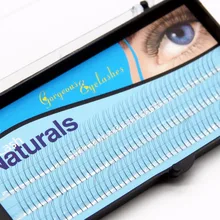 NAVINA 2 Flairs V Type Black Cluster Eyelashes 0.1mm C curl 8/10/12mm Nature Soft False Eyelash Extension Lashes Makeup tool