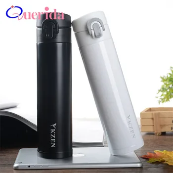 

Fashion Bouncing Cup 304 Stainless Steel Thermos Thermal Bottle Coffee Tea Thermos Mug Thermos Bottle Travel Straight Cup Bottle